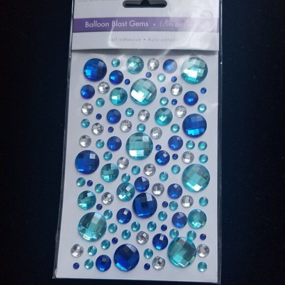 Forever in Time Gems 3 D Self Auto adhesif - Picture 1 of 2